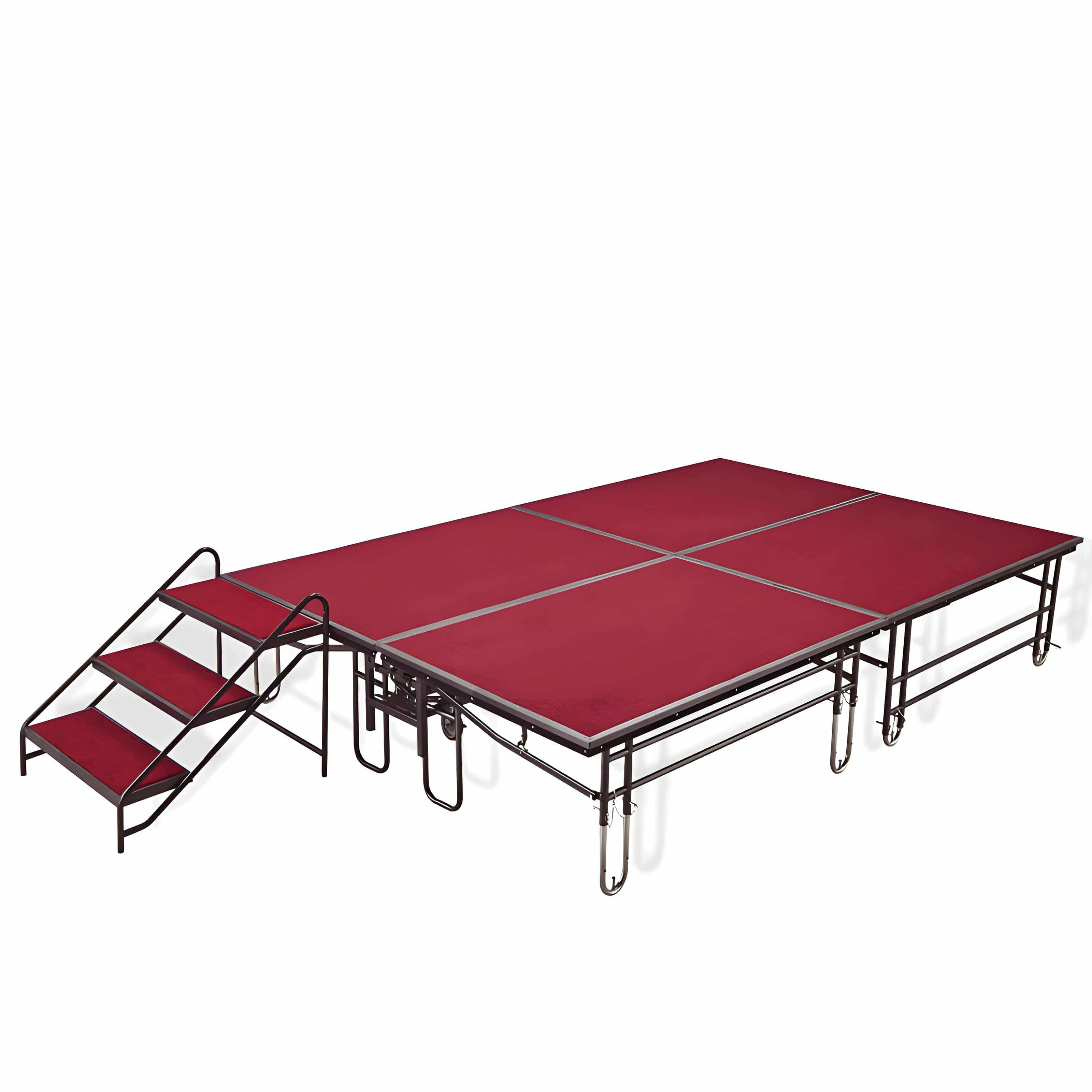 One-piece Folding Stage Platform
