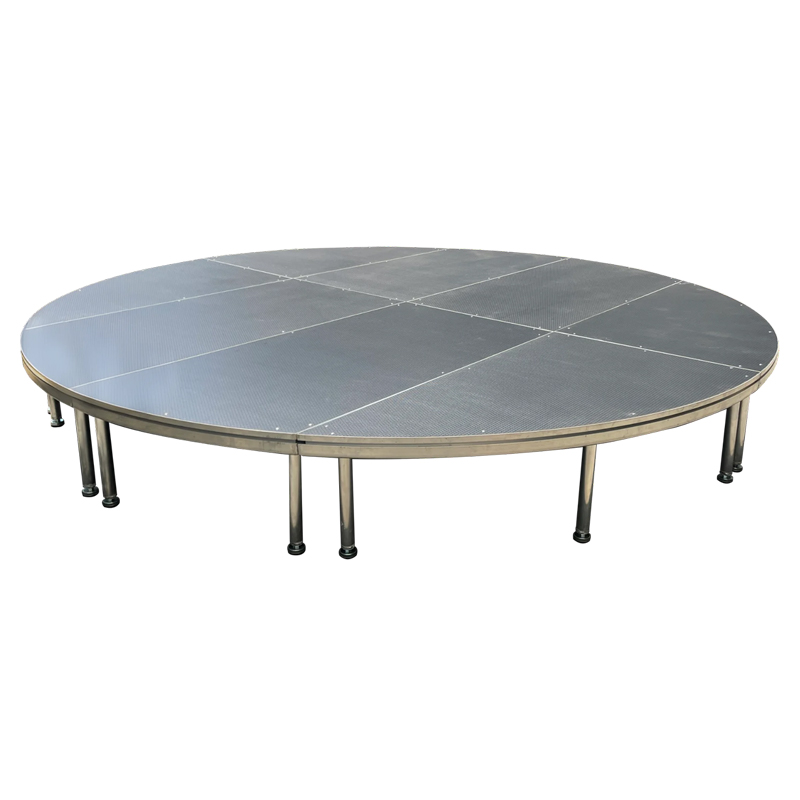 Circular Round Aluminum Quick Setup Stage