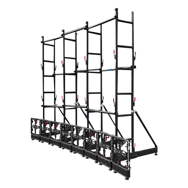 Изогнутая наземная опора для светодиодной стены 4*3 м