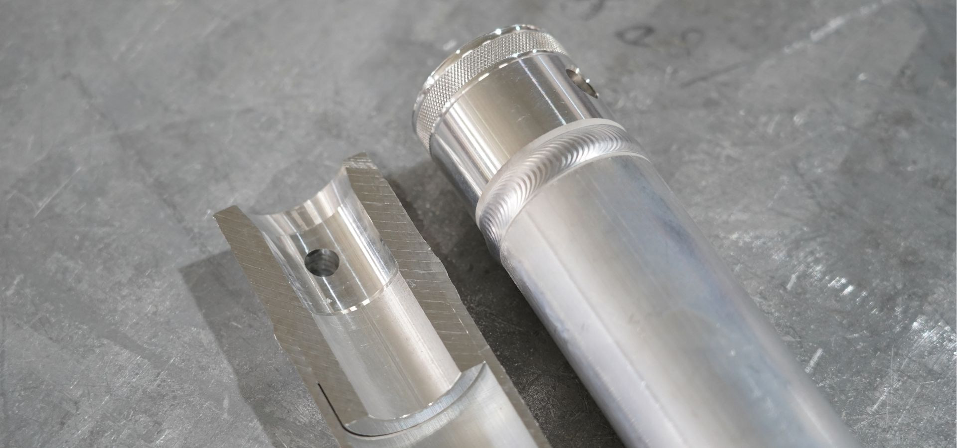 Uniform welding seams on aluminum truss