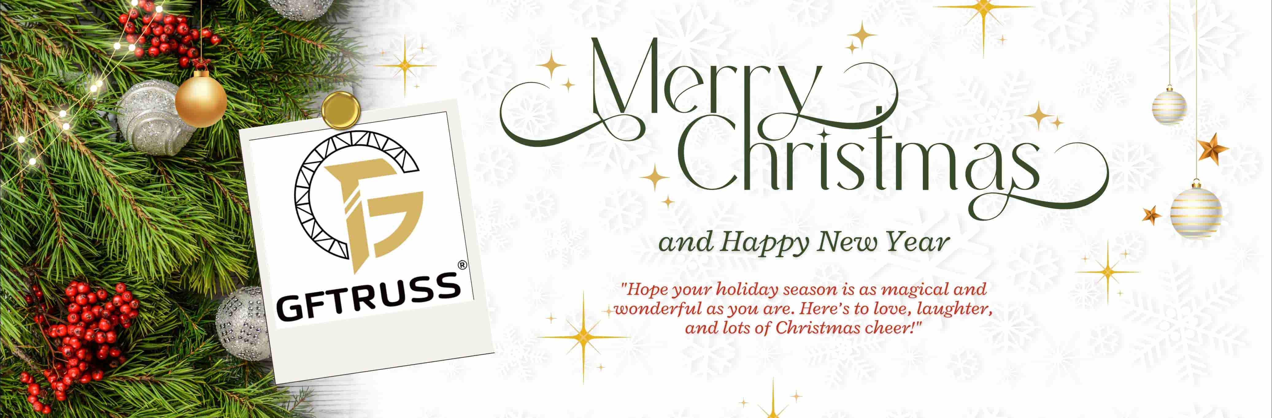 В этом году в GF-Truss мы делимся теплом и пожеланиями на Рождество.