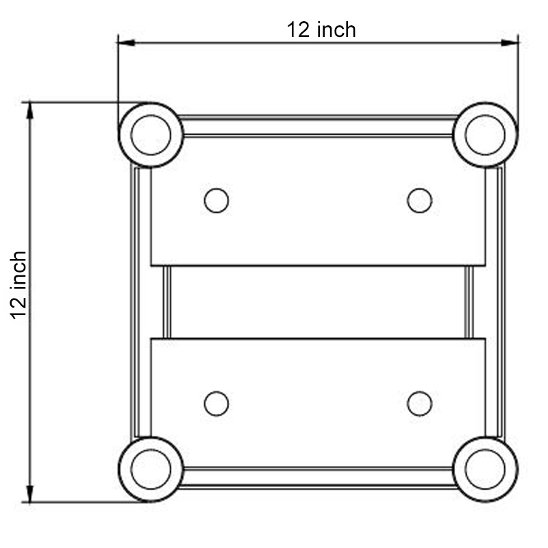 12×12 inch End-plated Box Truss 12×12 inch End-plated Box Truss