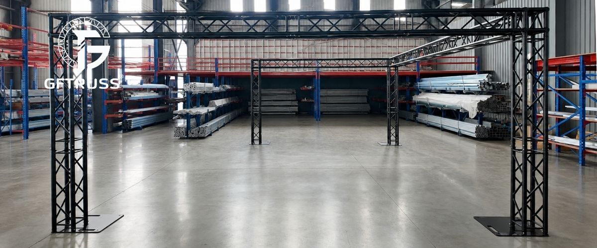 Complete aluminium modular event truss system Complete aluminium modular event truss system
