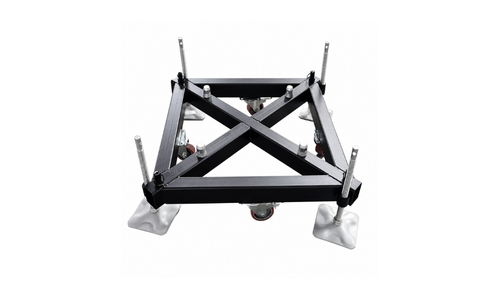 Aluminum truss tower base for tower system